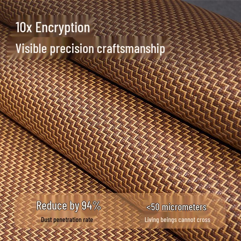 Master Xi Foldable Rattan Cooling Mat Set