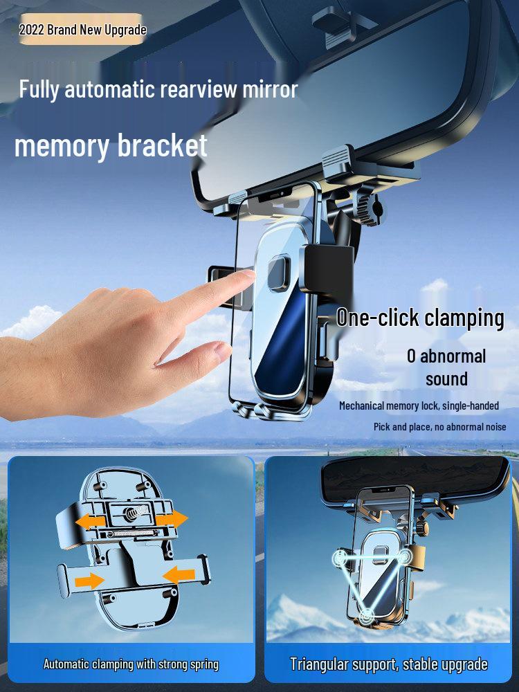 2025 AR Navigation Phone Mount & Rearview Mirror Recorder Clip