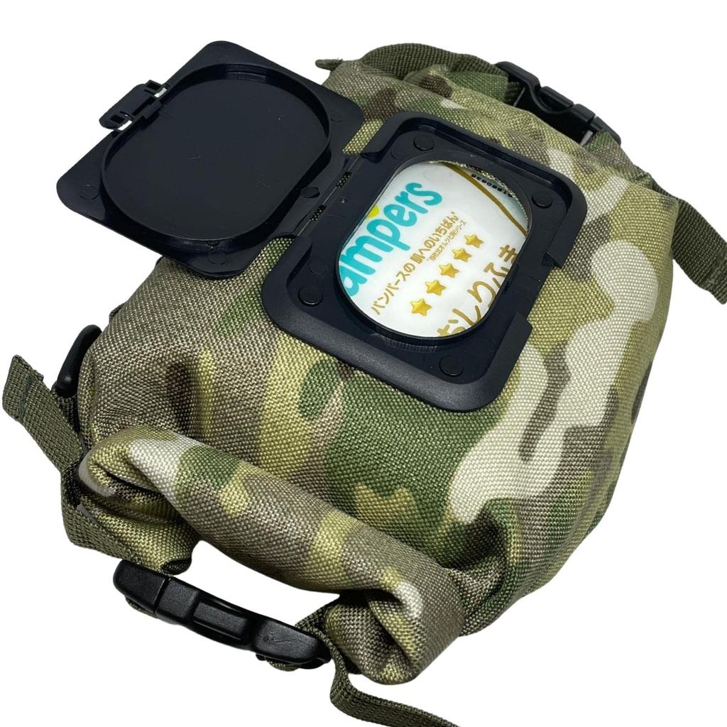 LAGERFEUER Wet Wipe Case, Wet Wipe Cover, Camouflage