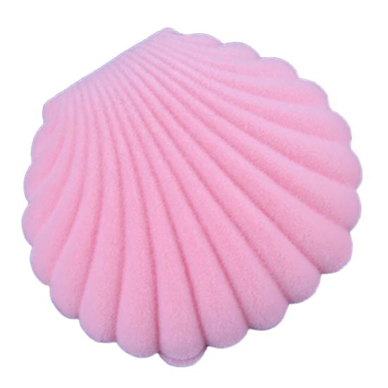 

Симпатичные морские ракушки серьги кольцо ожерелье дисплей органайзер для хранения подарочная шкатулка для ювелирных изделий розовый