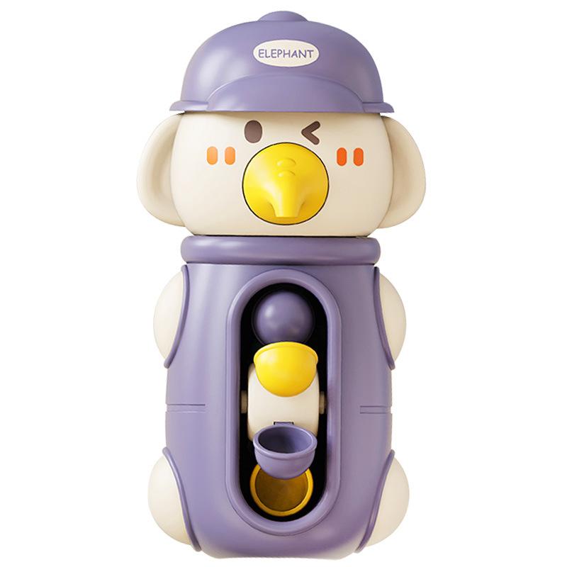 Rotating Water Wheel Duck Kawaii Around Joy Children's Splashing Bath Swimming Pool Toys for Baby Kids Bathroom Gifts