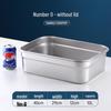 Recipient de depozitare alimente din oțel inoxidabil 304