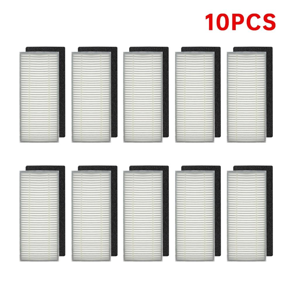 Ecovac deebot n79s N79 eufy robovac 11 11C temizlik aksesuarları için yüksek verimli filtre paspas bezi ana fırça