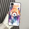 Red Panda Cute Animal Case For Xiaomi Redmi Note 10 11 12 Pro 8 9 Note 11S 10S Redmi 12C 9C 10A 10C Cover Shell