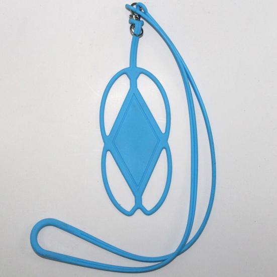Silicone Strap High Elasticity Wear-resistant Strong Load Bearing Free Your Hands Cover Protective\ Silicone Phone Lanyard Neck Strap Phone Accessory