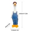 Couple Duck Statues Resin Figurines for Garden Decor Outdoor Lawn Patio Decorative Sculptures Set of 2 Weather Resistant
