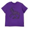 Capricorn Twelve Constellation (4) T-shirt Harajuku Move Tshirt Vintage Home Funny Novelty USA Size