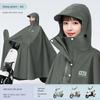Impermeabile per Scooter Elettrico da Donna, Monoposto, Lungo, Integrale, Antitempesta, Extra Large e Spesso, Poncho Impermeabile per Guidare