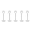 Hot-Selling 24/36-Piece Invisible Piercing Set: Lip, Eyebrow, Navel, and Ear Cartilage Studs
