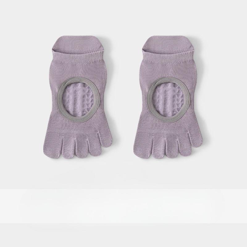 Five-finger Yoga Socks - Children's Anti-slip Sports Shoes for Showing The Back of The Feet, Dance, Pilates Fitness Training.