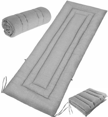 Single Cotton Futon Smooth and Perfect for Napping or Sleeping In a Car Shijira-woven 100% Mattress, Lightweight, Skin-Friendly, Sweat-Absorbent,