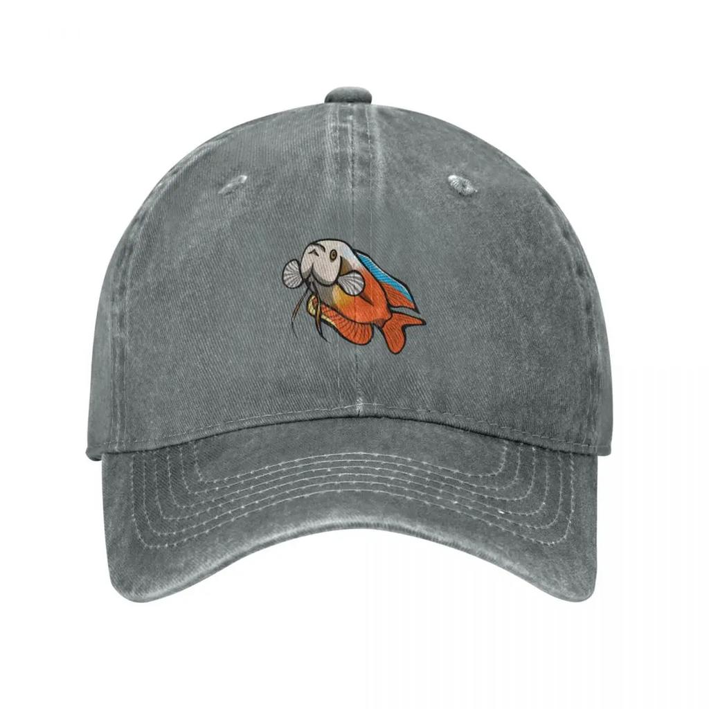 Flame Dwarf Gourami Baseball Cap Sun Hat For Children Golf Hat Unisex Luxury Hat Sun Unisex Womens