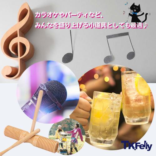 TK.Felly Guiro Wood Block Percussion Instrument with Plectrum, Folk Instrument, Guiro, Percussion, Kids' Guiro Instrument
