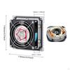 Computergehäuse Lüfter 220V Klein Belüftung Axial Muffin