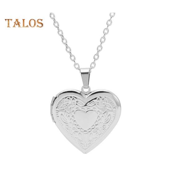 

Сердце фото медальон кулон ожерелье фоторамка обещание любви памятное ожерелье полированный сплав регулируемая длина ретро стиль подарок на день святого валентина 1