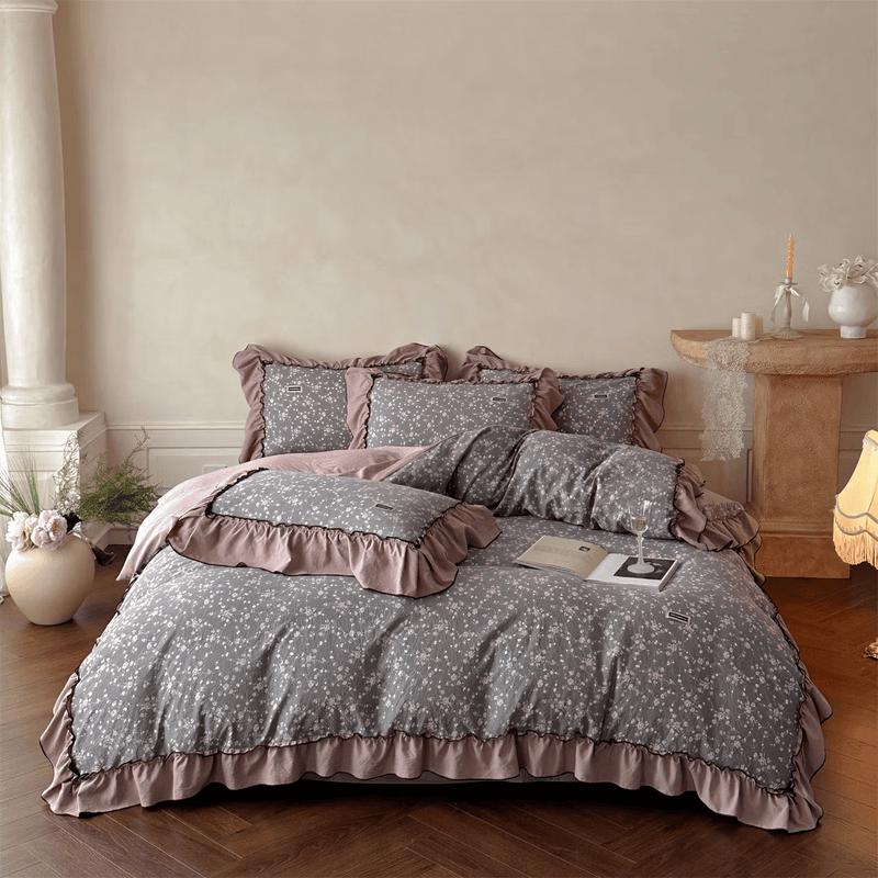 Shengfuni Chinese Retro Cotton Bedding Set