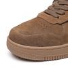 Men'S Skate Flat Shoes Suede Leather Casual Board Shoes Spring Autumn Breathable Workwear Sneakers Low-Top Slip-Ons Skateboard