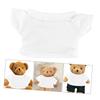 Set of 4 Vaguelly Bear T-Shirts, 11cm Size, Soft Material, Delicate Doll Outfits, Replacement, Cute Decorative Doll Clothes