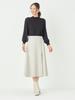Ships Colors Women's Pleated Sleeve Combination Knit, Hand Washable, 226050007, Black, One Size