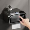 Plastic Bathroom Storage Box Wall Mounted Tissue Box Simple Paper Box  Kitchen