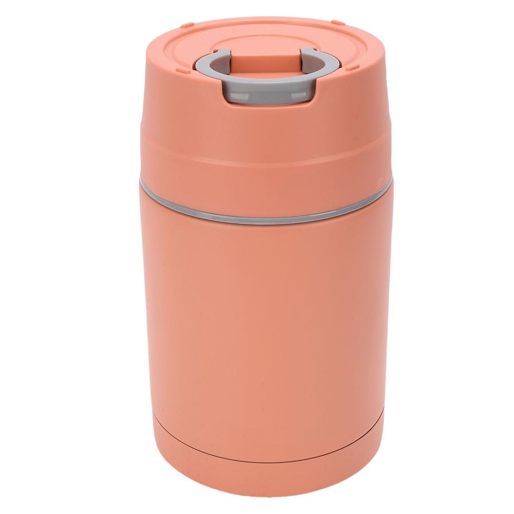 Insulated Food Jar 1000ml Capacity 304 Stainless Steel Hot Food Lunch Container with Foldable Spoon