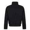Mens High Neck Zip-Up Jacket With Structured Cut Deconstructed Patchwork Design Streetwear Style Fall Lightweight