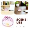 Glass Ink Dish Plate Small Chinese Calligraphy Painting Ink Storage Dish Brush Rest Stable Holder for Sumi Wash Calligraphy