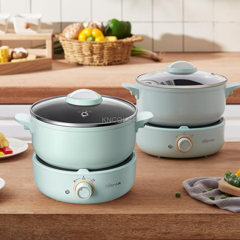 Electric cooker Multi-functional household split type student dormitory small electric hot pot integrated noodles frying pan
