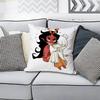 RRun Kingdom Burning Spice CCookie Pillow Cases for Bedroom Living Room Sofa Home Decor Polyester Cushion Cover with Zipper