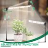 15W Retractable LED Plant Lamp Indoor Plants Growth Supplementary Lighting Equipment Full Spectrum Plant Grow Light