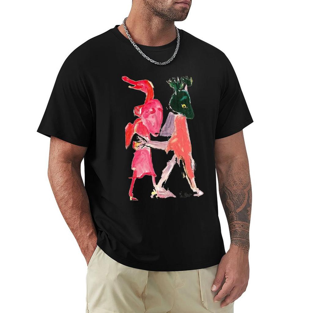 Captain Beefheart Tshirt Basic Short Sleeve Cotton Blend Tshirt
