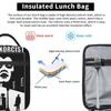Der Exorzist Gruselfilme Isolierte Lunchtaschen für Männer Frauen Exorzist Believer Essen Tragbare Kühlbox Thermische Brotdose Für Die Schule