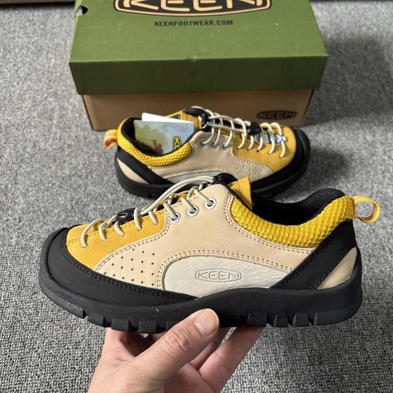 KEEN 2nd Gen High-Quality Leather Slip-On Hiking Shoes for Couples—Large Sizes Available