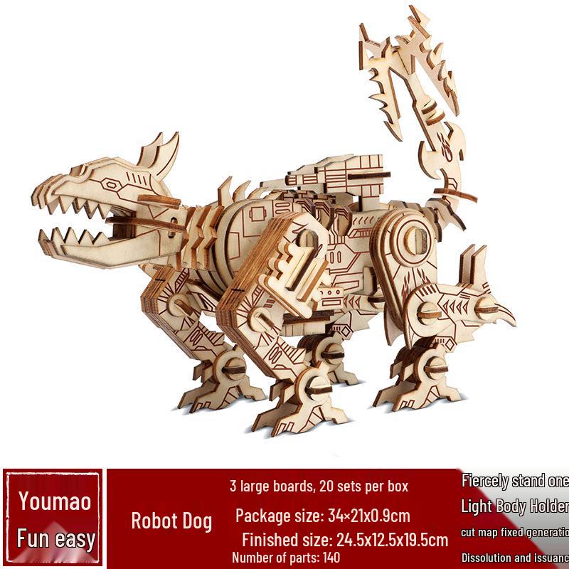 3D drevené puzzle architektonický model školská remeselná festivalová aktivita hračka