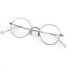 Excellent YUICHI TOYAMA Glasses Kandinsky Round Metal Frame Silver Used