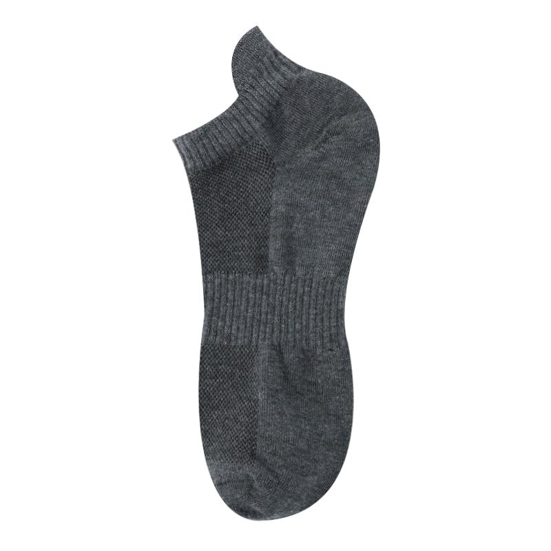 Breathable Men's Short Ankle Cotton Socks New Spring Summer Boat Mesh Short Sock High Quality Casual Male Sokken Gift