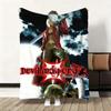 D-Devil M-May Cry-S Throw Flannel Fluffy Soft Blanket Warm Skin-Friendly Throw For Sofa Bed Office Nap Winter