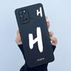 Casing For Realme 7i 7 i RMX2103 Realme C17 RMX2101 Phone Case Lucky Initial Letter Silicone Matte Soft Shockproof Bumper Cover