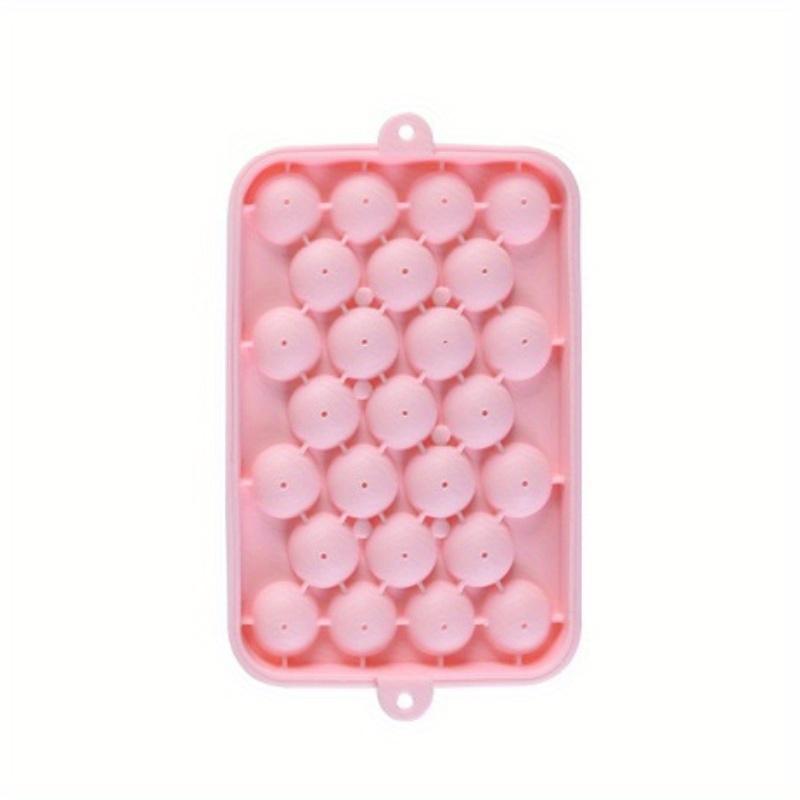 

25 Grids Ball Ice Cube Mold Silicone with Cover Ice Storage Box Easy To Demould DIY Ice Ball Maker Grape Ball Handmade Soap Mold