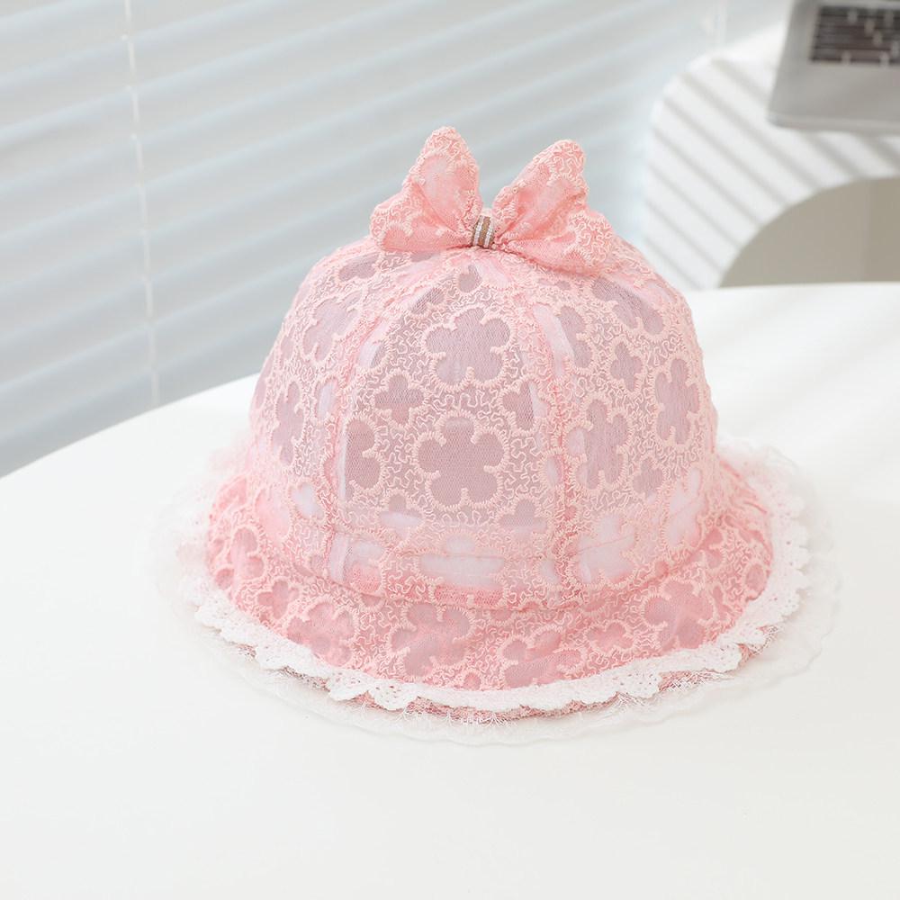 Spring Baby Girls' Fashion Flower Sun Hat - Sun Protection for Young Children
