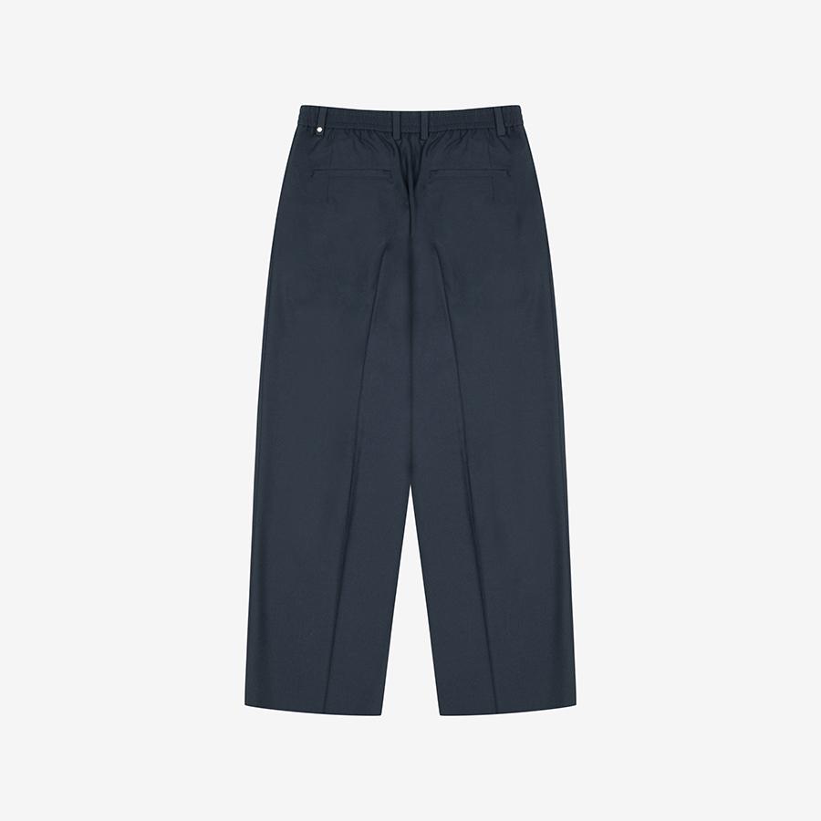 SIEG [Stein Garten] Italian Wool Tapered Pants Navy (Pjfah4942)