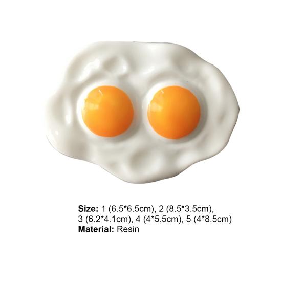 Refrigerator Magnets Food Shape Multi-style Resin 3D Design Magnet Refrigerator Stickers for Kitchen