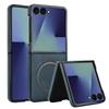 Magnetic Protective Wireless Charging Leather Phone Case for Samsung Galaxy Z Flip7 Flip6 Z Flip 6 5 4 3 Flip7 FE Cover