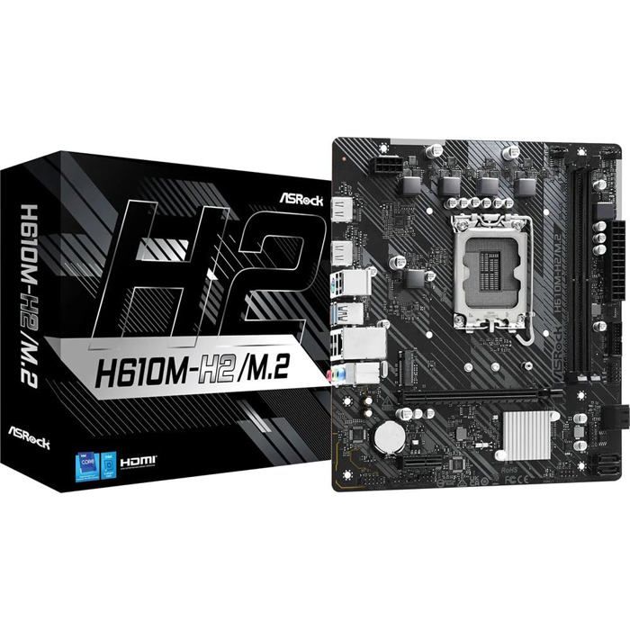 Carte Mère - ASROCK - H610M-H2/M.2 - Micro ATX - DDR4 - Socket LGA 1700