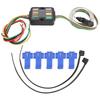 9PCS Plastic Trailer Connector 3 to 2 Wire Towing Harness for Truck, Car Towing Circuit Repair