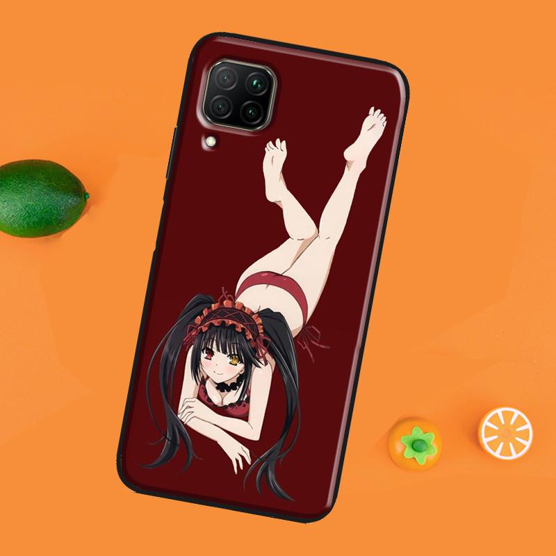 Data A Live Tokisaki Kurumi For Honor 50 Etui 8X 9X 10i Pokrowiec Do Huawei Nova 5T P Smart 2021 P20 P30 P40 Lite Pro