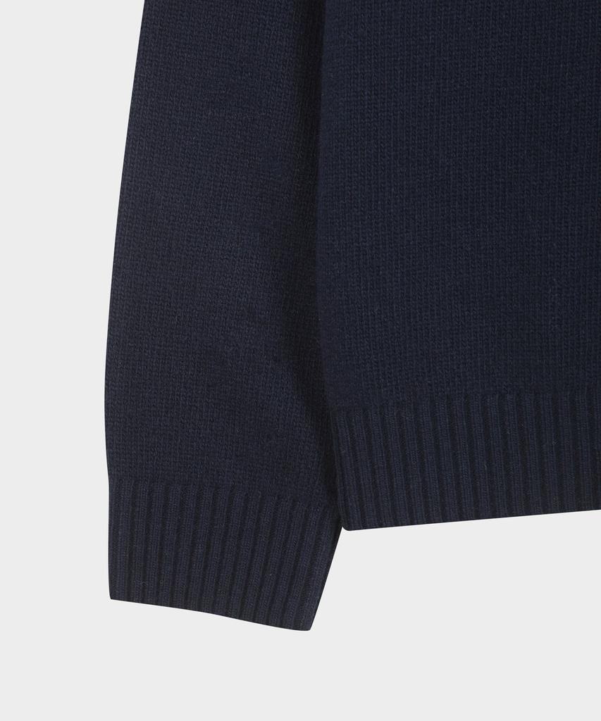 BROOKS BROTHERS [Heritage] Artwork Sweater (Navy) (Bbwrmhf407)
