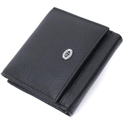 Beautiful Wallet for Women Made of Genuine Leather ST Leather 22709 Black