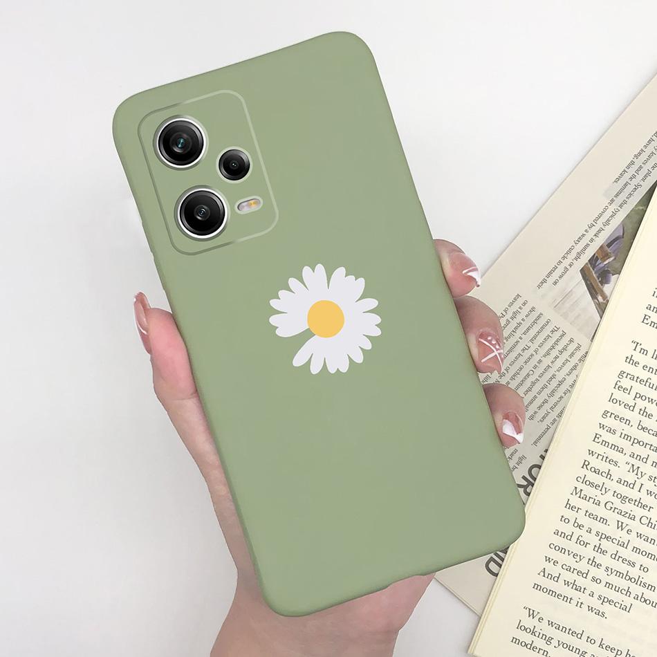 For Xiaomi Redmi Note 12 Pro+ Plus 5G Phone Case Love Heart Girl Silicone Matte Shockproof Cover For Redmi 12Pro + Funda Bumper