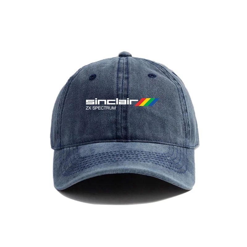 2026 Sinclair ZX Spectrum Baseball Caps Distressed Hats Cap Men Women Retro Outdoor Summer Adjustable Hat Outdoor Sun Prote